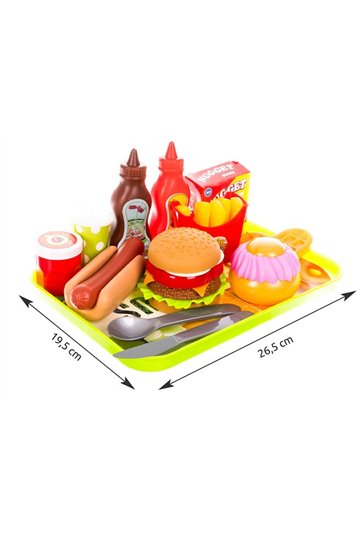 Fast food toy set