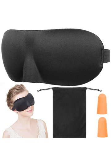 Sleeping mask + earplugs