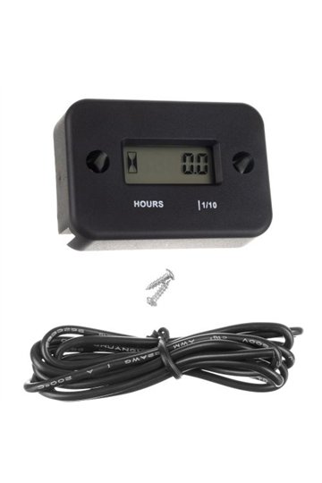 Engine operating hours counter