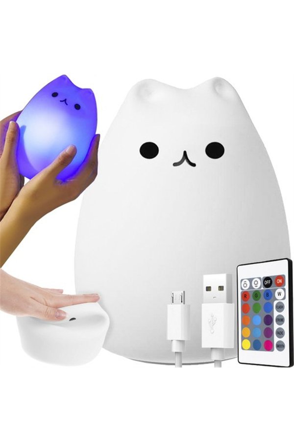 LED Night Light - Kitty