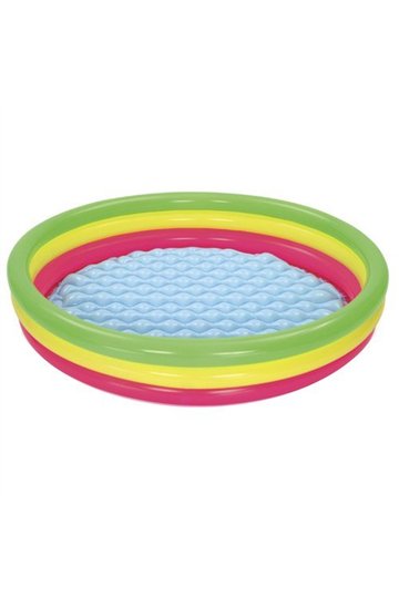 Inflatable rainbow pool 152cm Bestway 51103