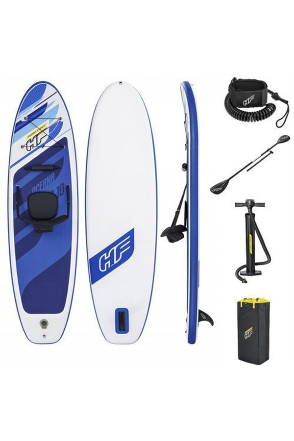 Ilmatäytteinen Paddle Surf Board Tarvikkeilla Bestway Hydro-Force Monivärinen 305 x 84 x 12 cm