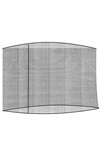 Mosquito net for garden umbrella 3m - black
