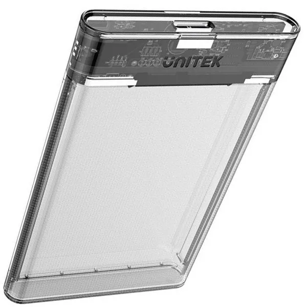 Išorinio disko korpusas Unitek S1103A Pilka Skaidrus 2,5"