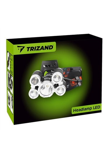 Headlamp 5 x LED T6 CREE