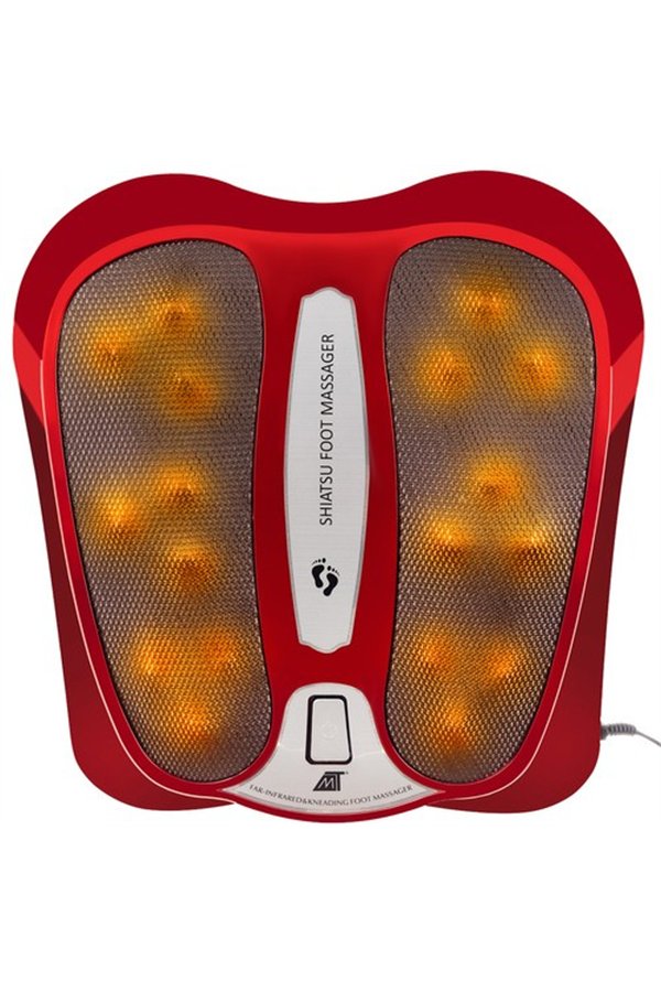 Foot massager with heating