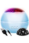 Night light with projector - blue LP16858