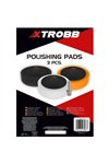Polishing sponge - set of 3