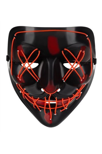 LED illuminated mask