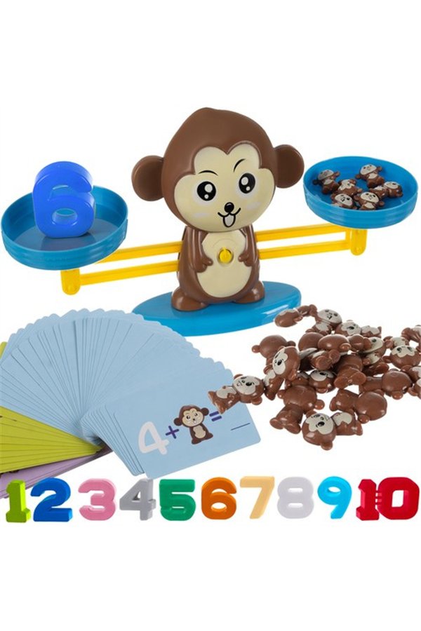 Educational game monkey - scale scale