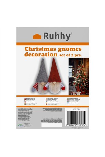 Стоящий гном - набор из 2 шт. S17238