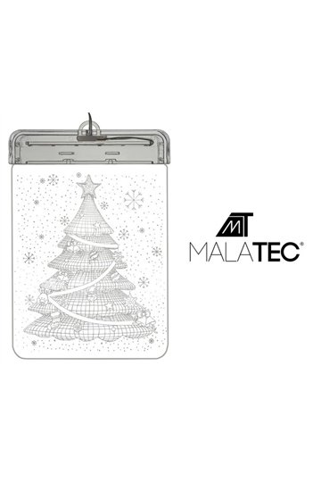 LED 3D stained glass - Christmas tree