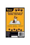 Absorbent hygienic pad - 100 pcs + bags