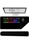 Mouse and keyboard pad - black P18625