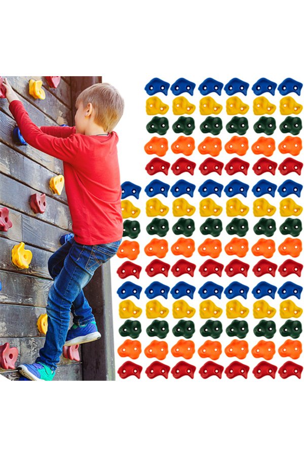 Kiipeilytelineet/kivet lapsille - 10 kpl.