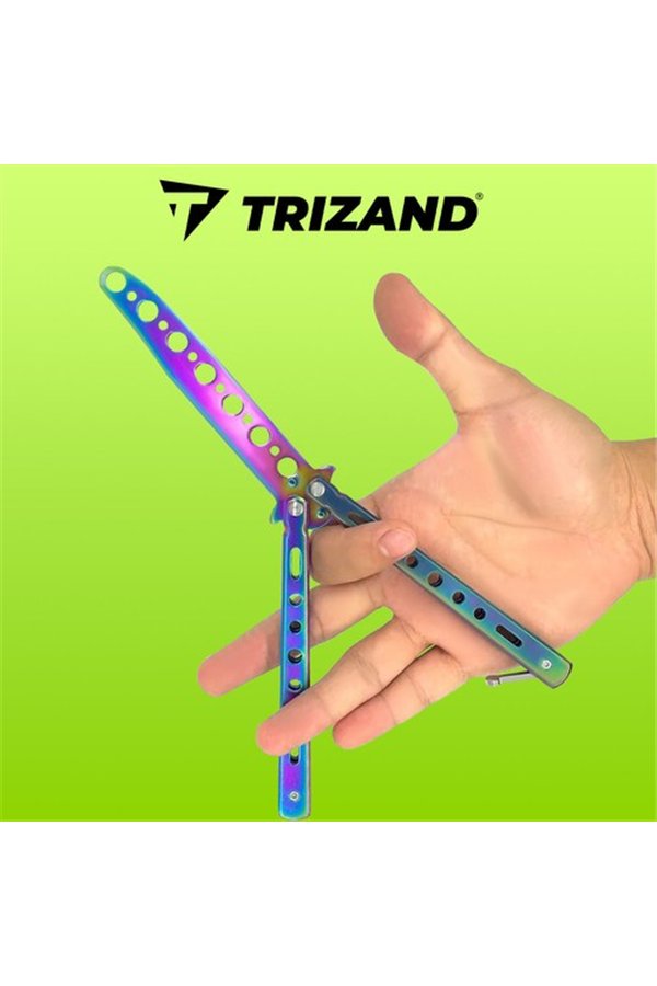 Butterfly Knife for Training - Rainbow