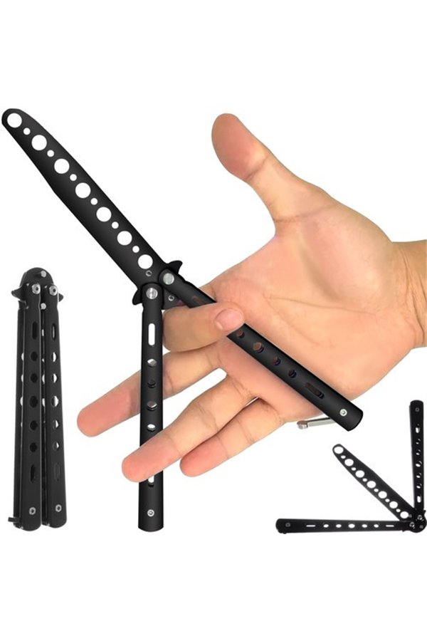 Butterfly Knife for Training - Black
