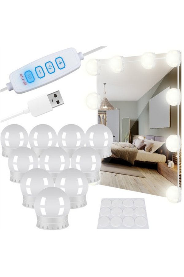 LED lempos veidrodžiui/tualetui - 10 vnt.