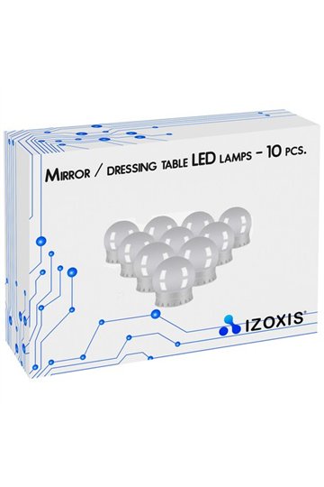 LED mirror/dressing table lights - 10 pcs.