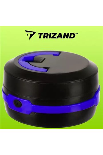 Folding camping lamp 2 in 1 - blue