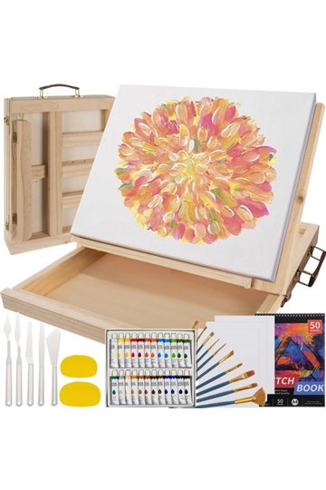 Painting set in a case 46 pcs Maaleo 19177