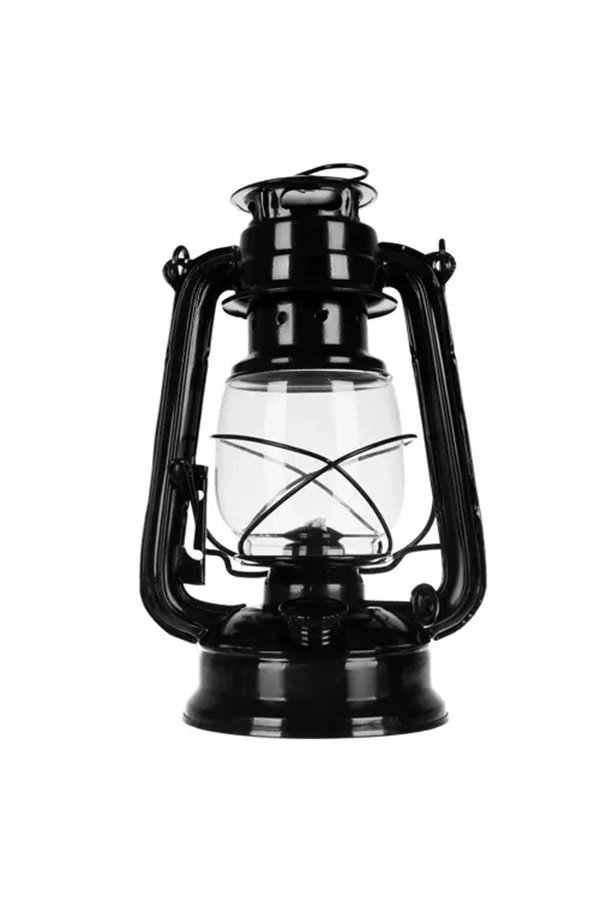 Black oil lamp 24cm