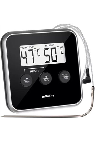 Kitchen thermometer with probe Ruhhy 19155