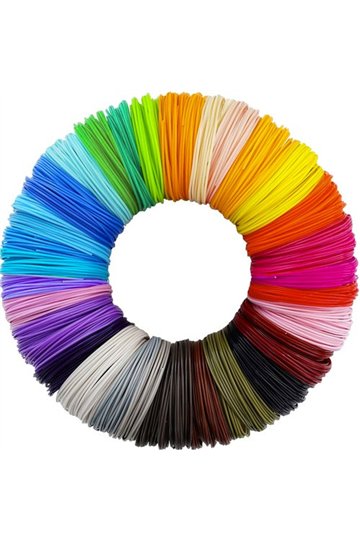 Filaments PLA 3D - 30pcs x 10m Kruzzel 19877