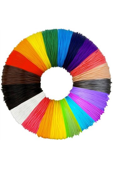 PLA 3D filaments - 20 pcs. x 3m Kruzzel 19874