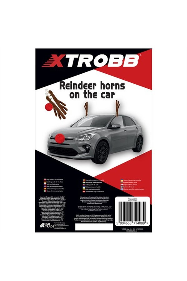 Рога северного оленя на автомобиль Xtrobb 20223