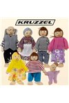 Miniature dolls - 7pcs Kruzzel 19764
