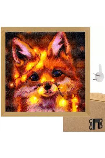 Pine frame 28.5x28.5cm Malatec 19919