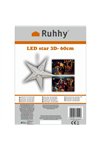 3D LED Star - 60cm Ruhhy 20076