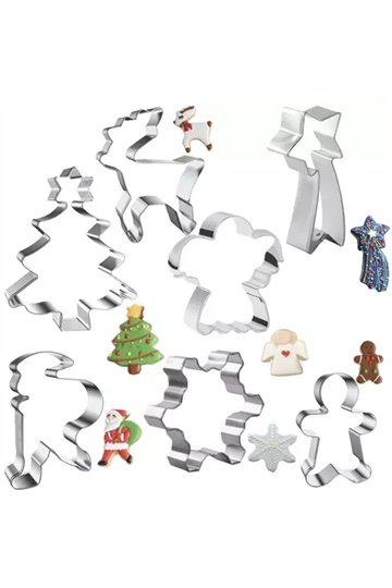 Christmas molds - 7 pcs. Ruhhy 20423
