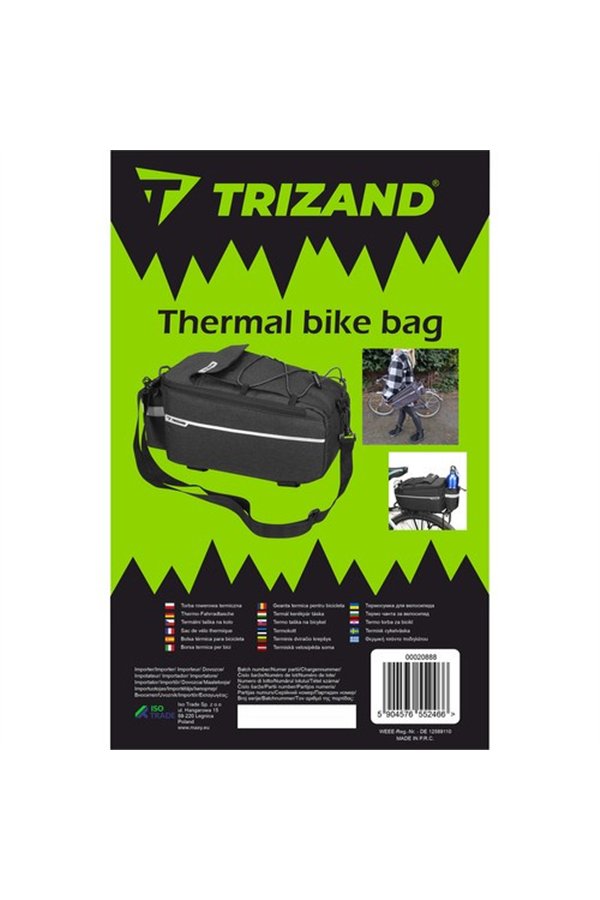Trizand 20888 terminis dviračio krepšys
