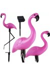 Aurinkokäyttöinen puutarhavalaisin - flamingo Gardlov 21151