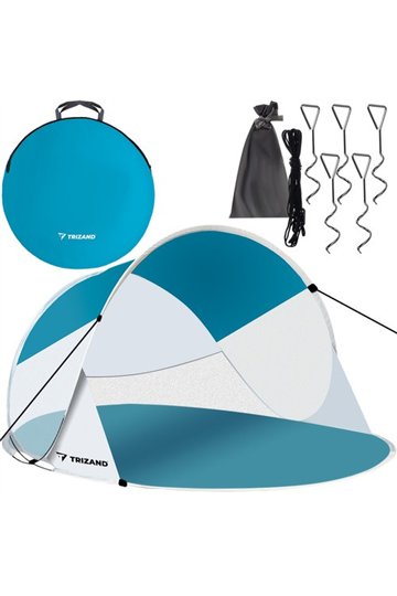 Pludmales telts 190x120x90cm Trizand 20974