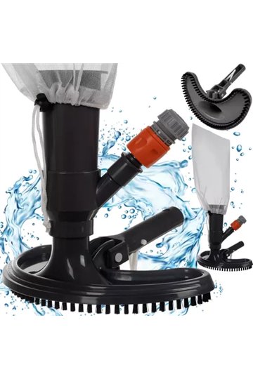 Pool bottom vacuum cleaner