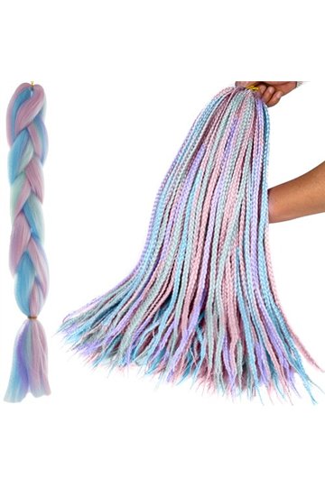 Synthetic hair ombre blue/purple Soulima 21366