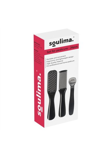 Pedicure set - 30 pcs. Soulima 21447