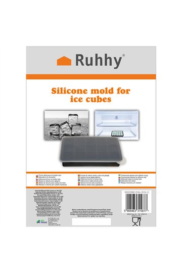 Ruhhy 20988 Silicone Ice Cube Mold
