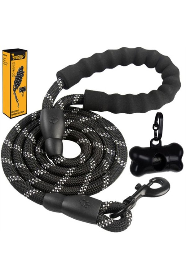 Reflective training leash 3m Purlov 21654