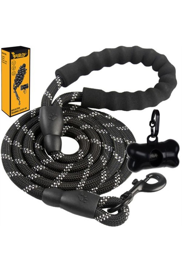 Reflective training leash 5m Purlov 21655