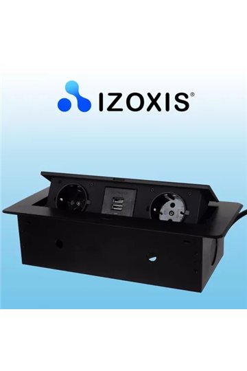 USB socket hidden in the table top - double Izoxis 21446