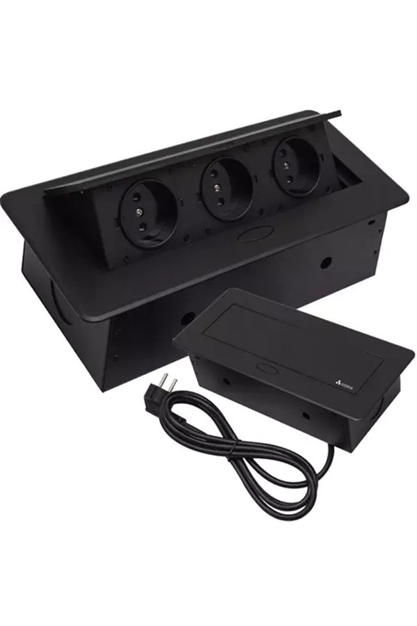 Kontaktligzda, kas paslēpta darba virsmā - trīskārša Izoxis 21659