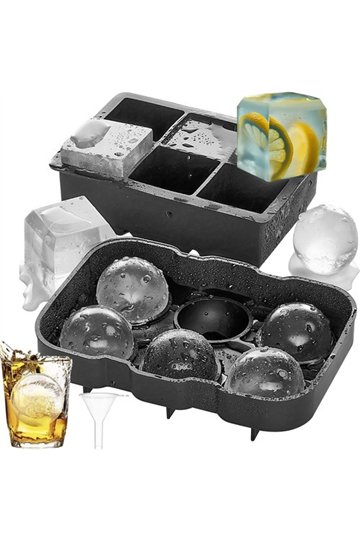 Silicone mold 2in1 - cubes + balls Ruhhy 21270