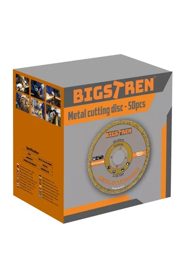 Metal cutting disc - 50pcs Bigstreen 21639