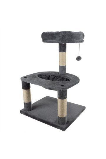 Cat tree 71cm gray Purlov 21711