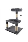Cat tree 71cm gray Purlov 21711