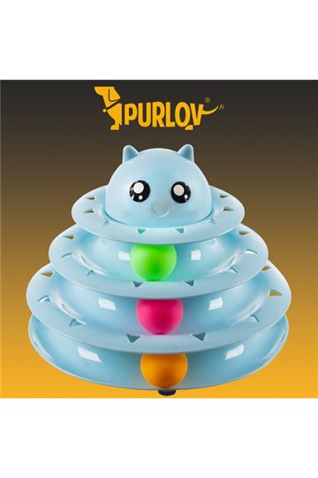 Cat toy - tower with balls Purlov 21837